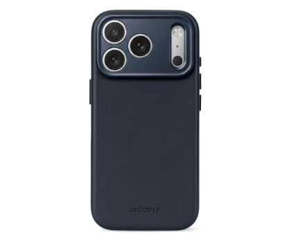 Etui do telefonów Decoded Leather Backcover do iPhone 18 Pro MagSafe (midnight)